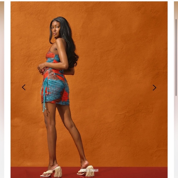 Andrea Iyamah KASI MESH MINI DRESS - Picture 5 of 16